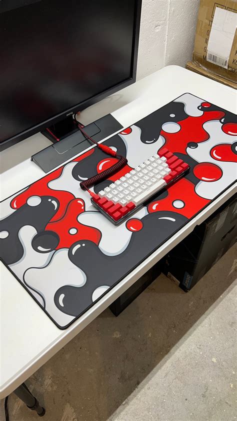 KRAKEN XXL DRIP EDITION Gaming Mouse Pad - DARTH | BUY NOW – Kraken Keyboards