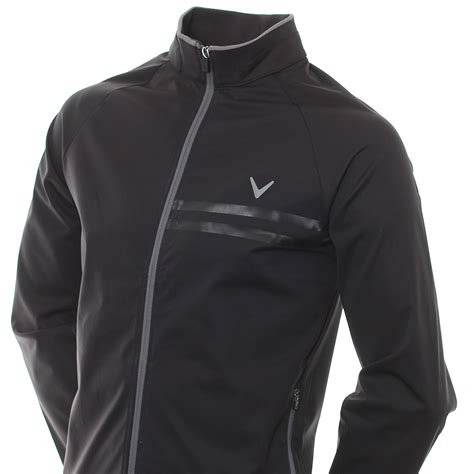 Callaway Golf X-Series Full Zip Wind Jacket CGKS90B7 Caviar 002 ...