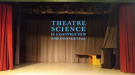 Theatre Science | William Denton