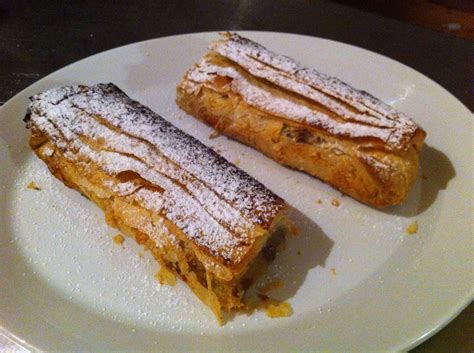 Apple and Sultana Strudel. Using filo pastry, it is so versatile. Everything from savoury pies ...