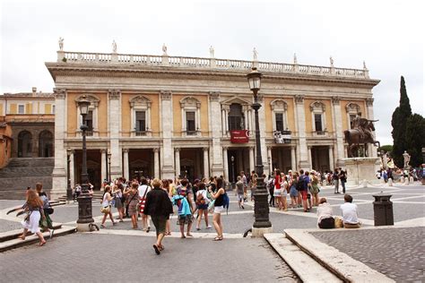 Capitoline Hill Near the Roman Forum