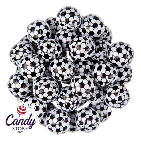 Chocolate Soccer Balls 10lb Bulk - CandyStore.com