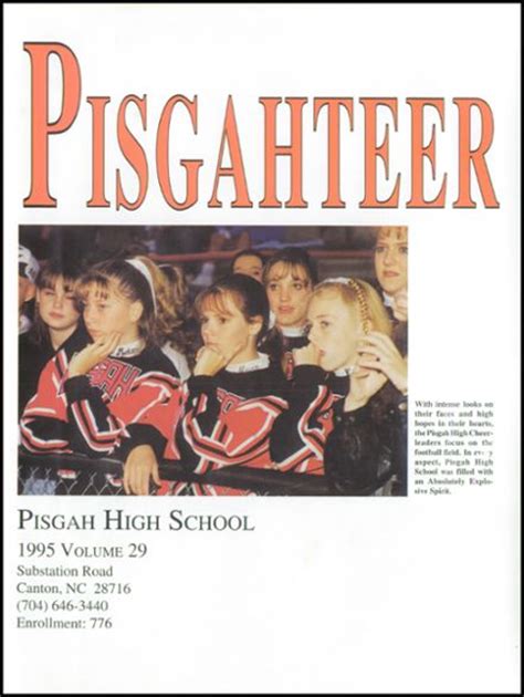 Explore 1995 Pisgah High School Yearbook, Canton NC - Classmates