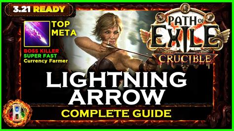 [PoE 3.21] VAAL LIGHTNING ARROW DEADEYE - COMPLETE GUIDE - PATH OF EXILE CRUCIBLE - POE BUILDS ...