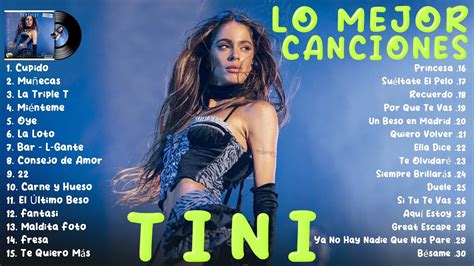 TINI MIX ÉXITOS 2023 ⭐ LO MAS NUEVO 2023 ⭐ LO MEJOR CANCIONES DE TINI ⭐ Cupido, Muñecas, La ...