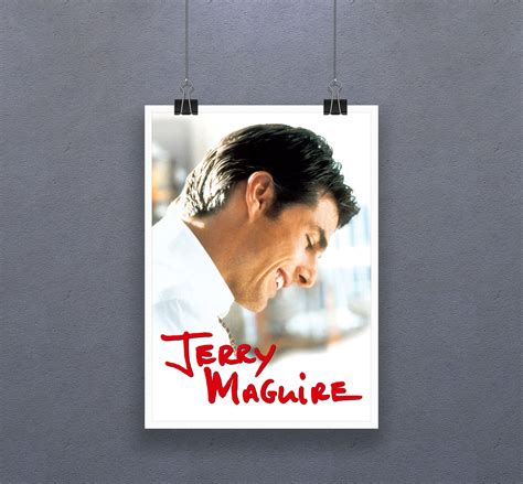 Jerry Maguire Poster American Romantic Comedy-Drama Sports | Etsy