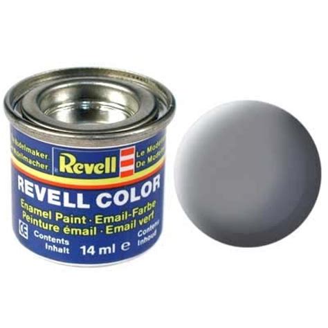 Tinta Revell para plastimodelismo - mouse grey mat RAL 7005 - 14ml - Num. 47 - Tintas Revell ...