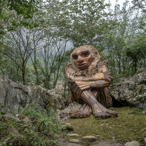 Far From The Internet, Thomas Dambo's Benevolent Trolls Lure Humans To ...