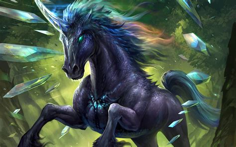 Fantasy Unicorn Fantasy Animals Wallpaper | Mythical creatures fantasy, Unicorn wallpaper ...