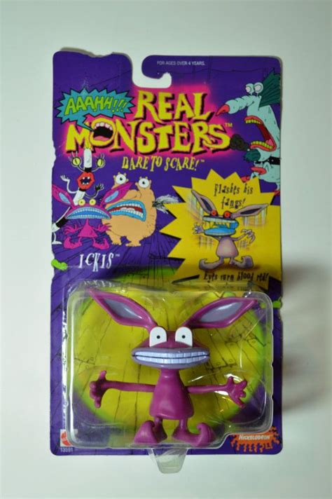 Ickis AAAHH!!! Real Monsters Sealed Action Figure Nickelodeon Mattel ...