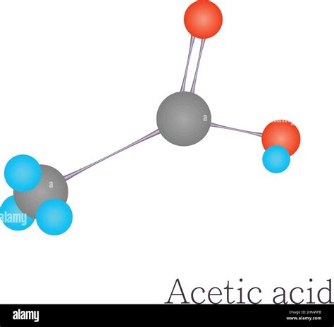 Acetic acid molecule hi-res stock photography and images - Alamy