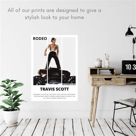 Travis Poster | Rodeo | Album Cover | Album Poster | Music Poster sold ...