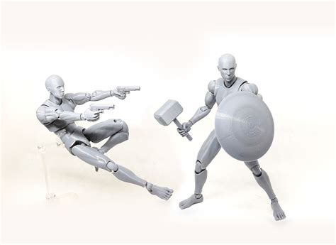 Mr figure V02 the 3D printed action figure 3D model 3D printable | CGTrader