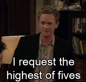 GIF high five barney stinson proud - animated GIF on GIFER - by Truehammer