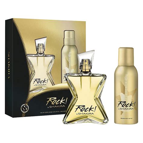 Shakira Rock Set Para Dama Perfume EDT 80ML + Desodorante 150ML