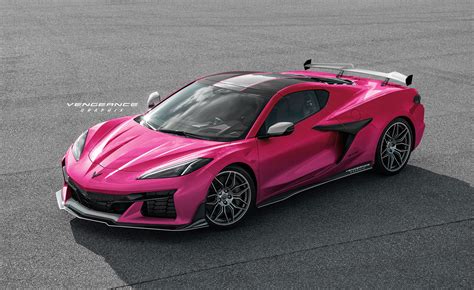 Full Of Vengeance: C8 Corvette Z06 Gets A Splash Of Color