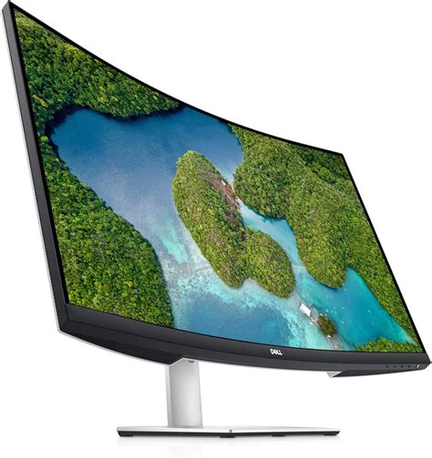 Dell S3221QS Écran incurvé 4K UHD, VA à cadre ultra-fin, AMD FreeSync ...