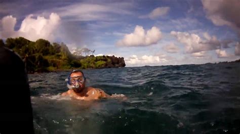 Snorkeling at Black Sand Beach in Maui - YouTube