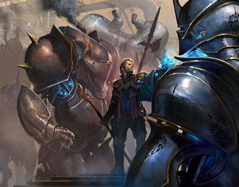 March of Progress MtG Art from The Brothers' War Set by Ben Wootten - Art of Magic: the Gathering