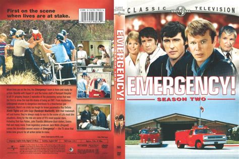 Emergency! Season 2 dvd cover (2006) R1 Custom