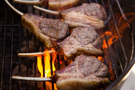 Perfectly Grilled Lamb Rib or Loin Chops Recipe