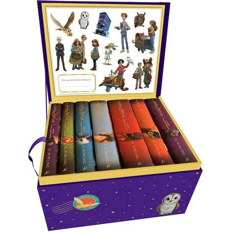 Harry Potter Hardback Complete Collection: Owl Post Box Set by J.K ...