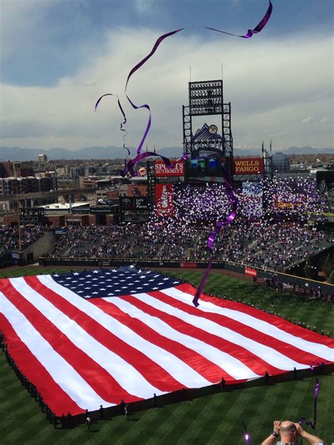 Opening Day Rockies 2015! Whatta great day!!