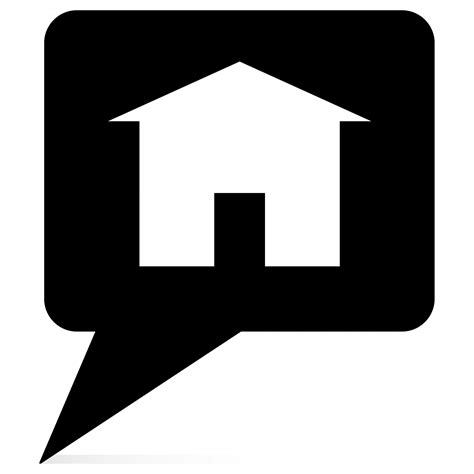 House Icon (black) Free Stock Photo - Public Domain Pictures