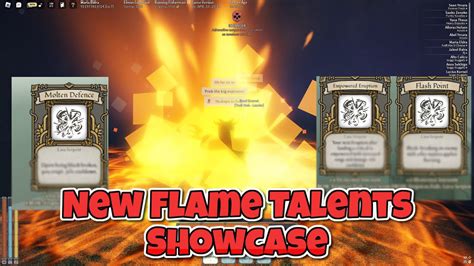 New Flame Talents SHOWCASE | Deepwoken - YouTube