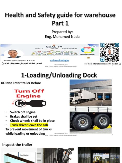 Warehouse Safety Guide | PDF | Truck | Truck Driver