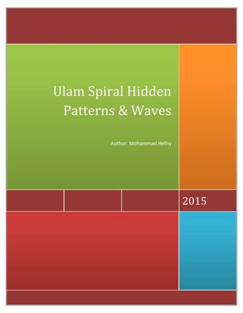 Ulam Spiral Hidden Patterns & Waves | PDF