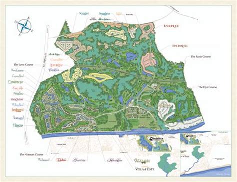 Barefoot Resort Map | Resort, Barefoot, Myrtle beach