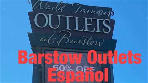 Outlets De Barstow California 🙂🙂🇺🇸🇺🇸 - YouTube