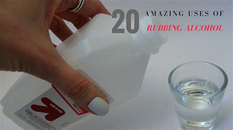 20 Amazing Uses of Rubbing Alcohol