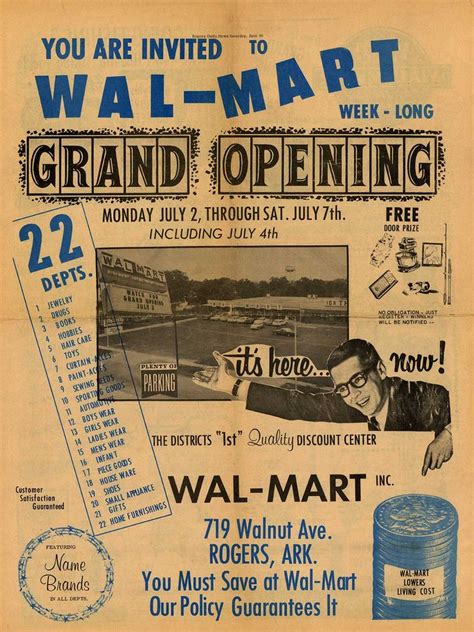 Here’s What Walmart Looked Like When It First Opened In 1962 in 2023 ...