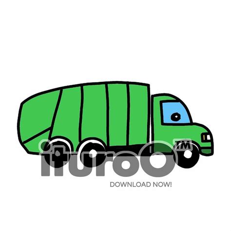 Learn How To Draw a Garbage Truck with Ituroo - Ituroo™