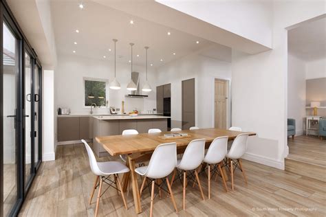 Open Plan Kitchen Living Dining Layouts Room Plan Open Kitchen Modern Diner Kitchens Space ...