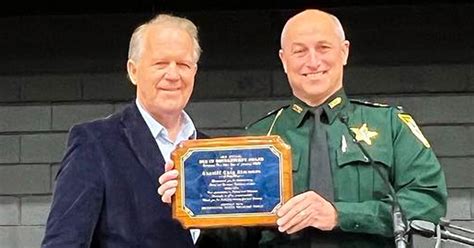 Sheriff Chip Simmons Receives God In Government Award : NorthEscambia.com