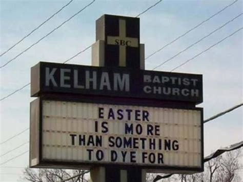 Funny Church Signs - Easter Is Something More - Beliefnet | Funny ...