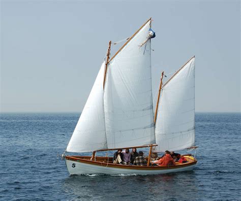 Tern, 24' Gaff-rigged Lapstrake Exploration Ketch ~ Sail and Oar Boats ...