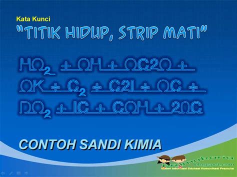 Detail Contoh Sandi Kimia Koleksi Nomer 3