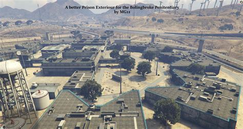 Bolingbroke Penitentiary Exterior for Roleplay [SP / FiveM] - GTA5-Mods.com