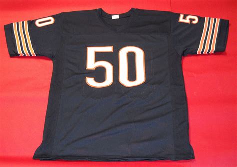 MIKE SINGLETARY CUSTOM CHICAGO BEARS JERSEY NUMBERS