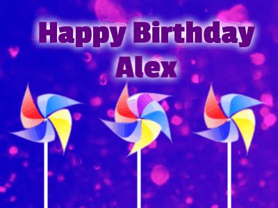 Happy Birthday Alex GIF 7