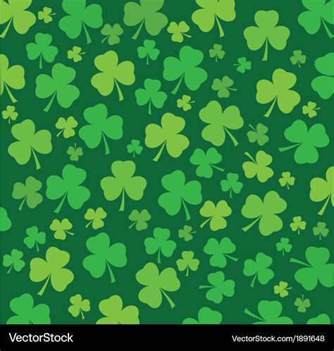 Shamrock background Royalty Free Vector Image - VectorStock