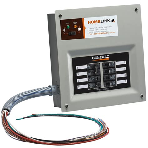 Amazon.com: Generac 6852 Home Link Upgradeable Transfer Switch Kit, 30 Amp: Garden & Outdoor