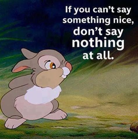 Bambi Quotes Thumper