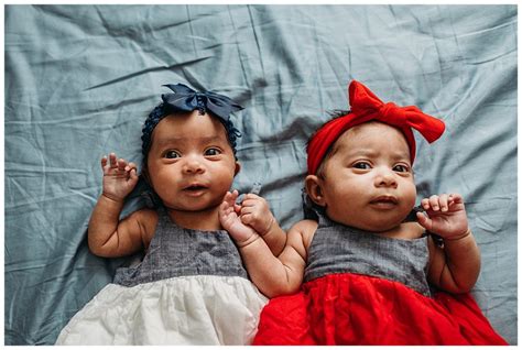 Twin Newborn Girl Session | Boston Family Photographer