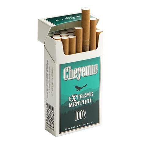 Cheyenne Filtered Extreme Menthol Cigars (10 Packs of 20) - Natural