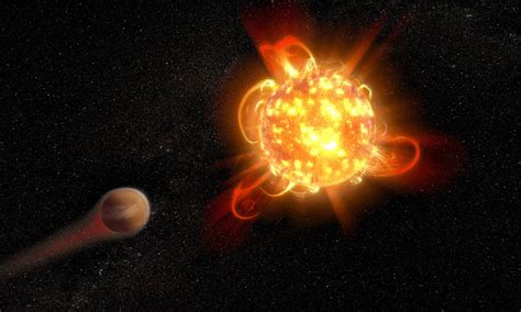 Good News! Red Dwarfs Blast Their Superflares out the Poles, Sparing Their Planets From ...